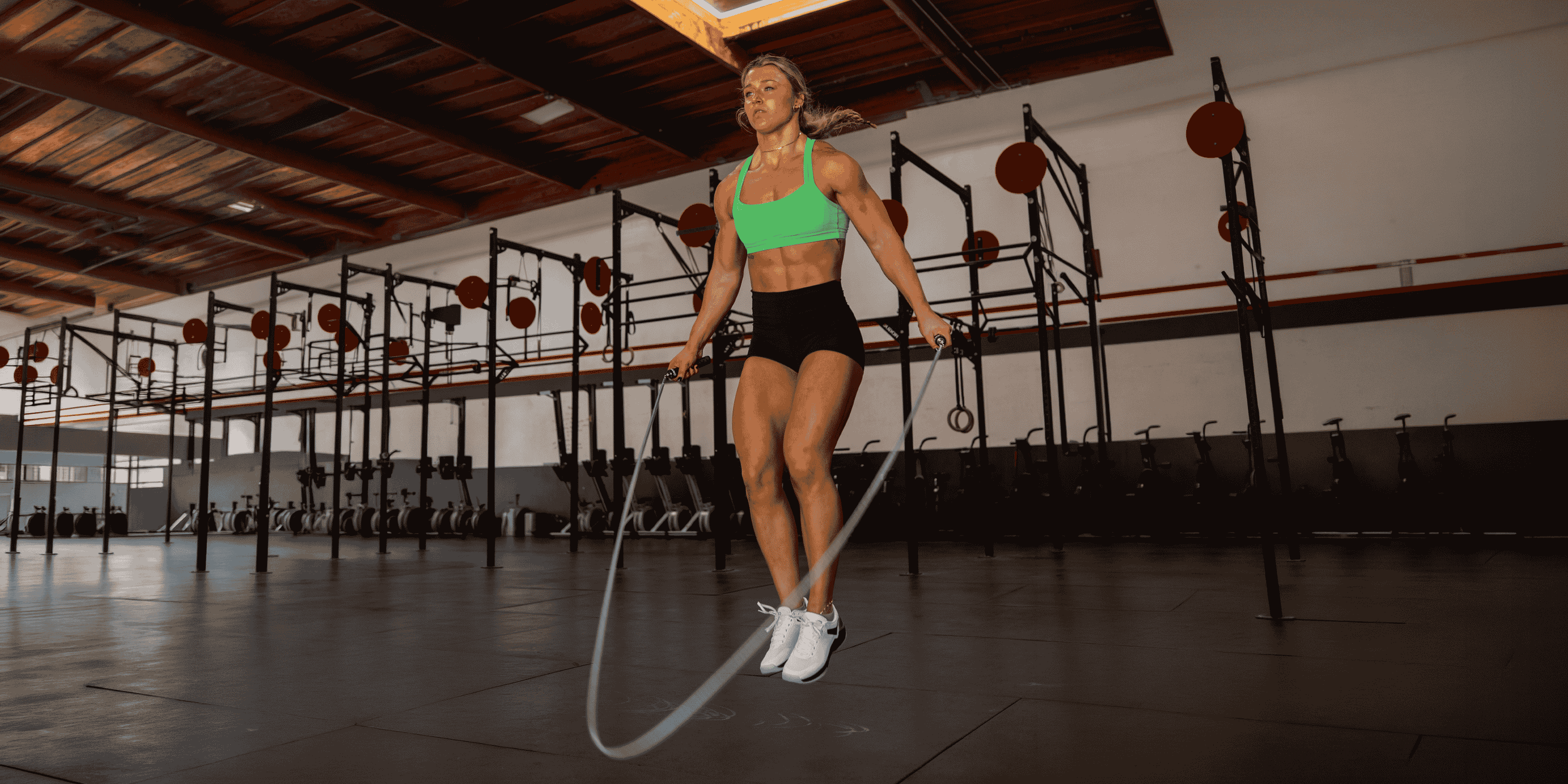 What functionality is there behind using a weighted jump rope?