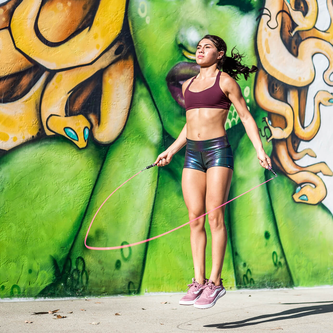 RXSG EVO FRE Speed Jump Rope is used by CrossFit athletes in training