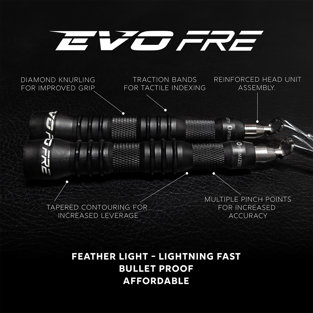 RXSG EVO FRE Speed Jump Rope Features