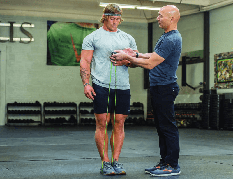 How to Size your Jump Rope with Davind Newman and athlete Sam Dancer