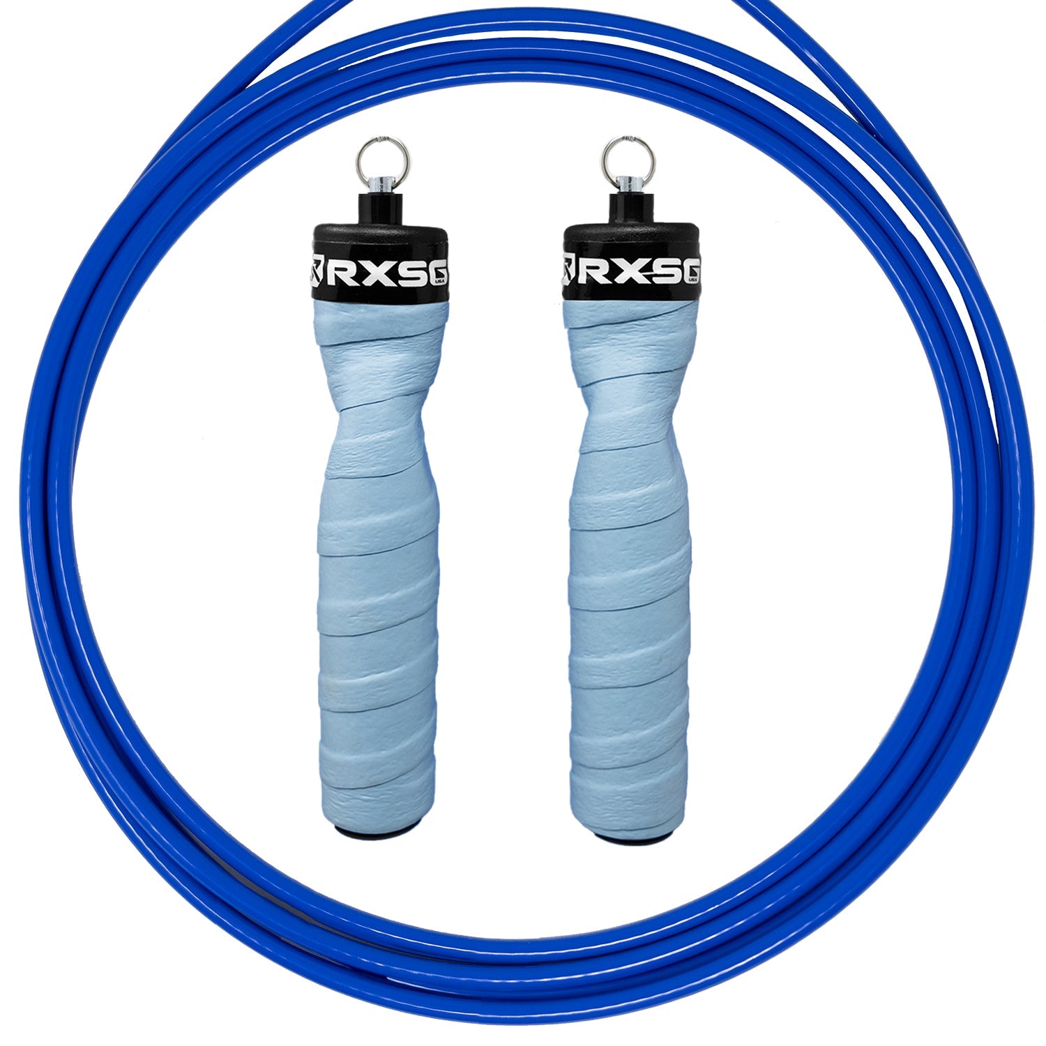 RXSG Rx Original CustomFit Skye Jump Rope with Blue Buff Cable
