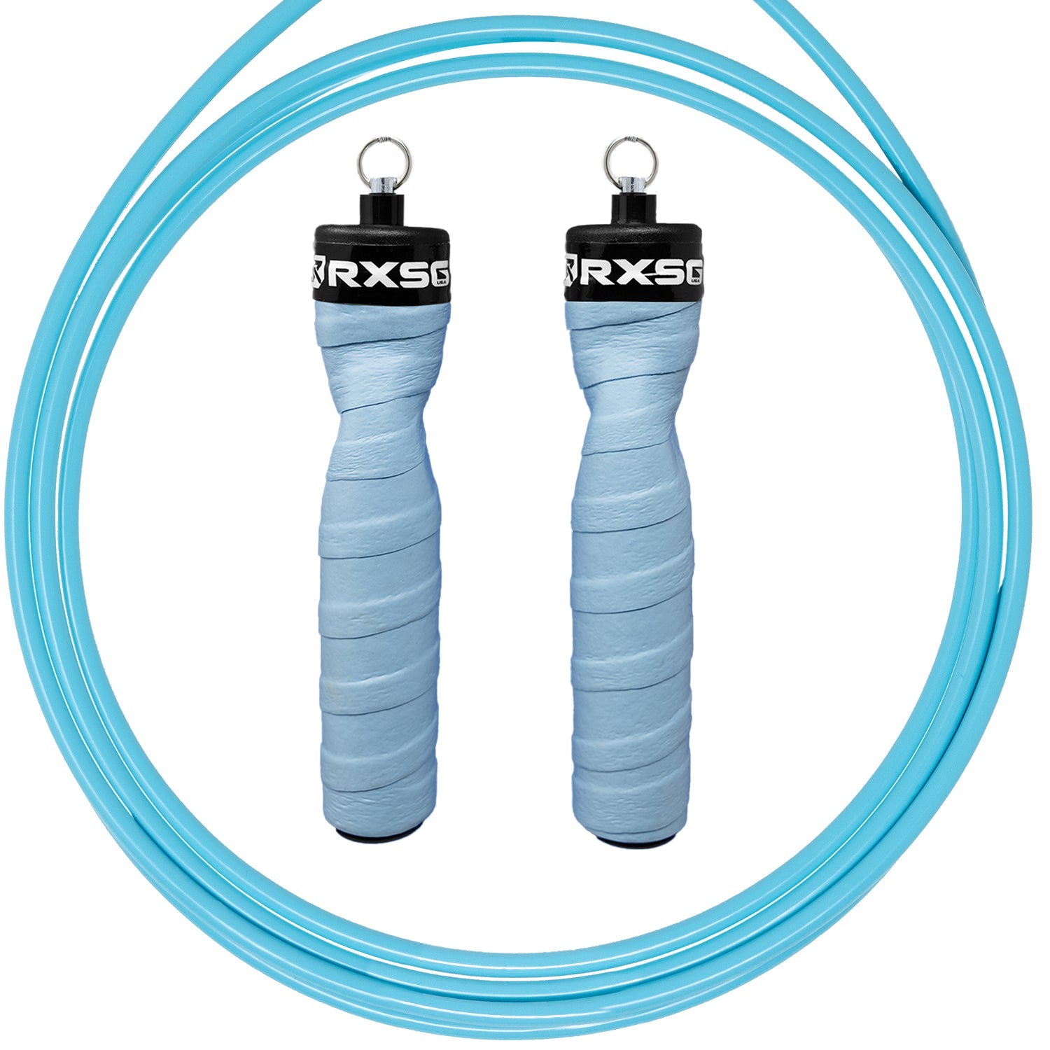 RXSG Rx Original CustomFit Skye Jump Rope with Teal Buff Cable