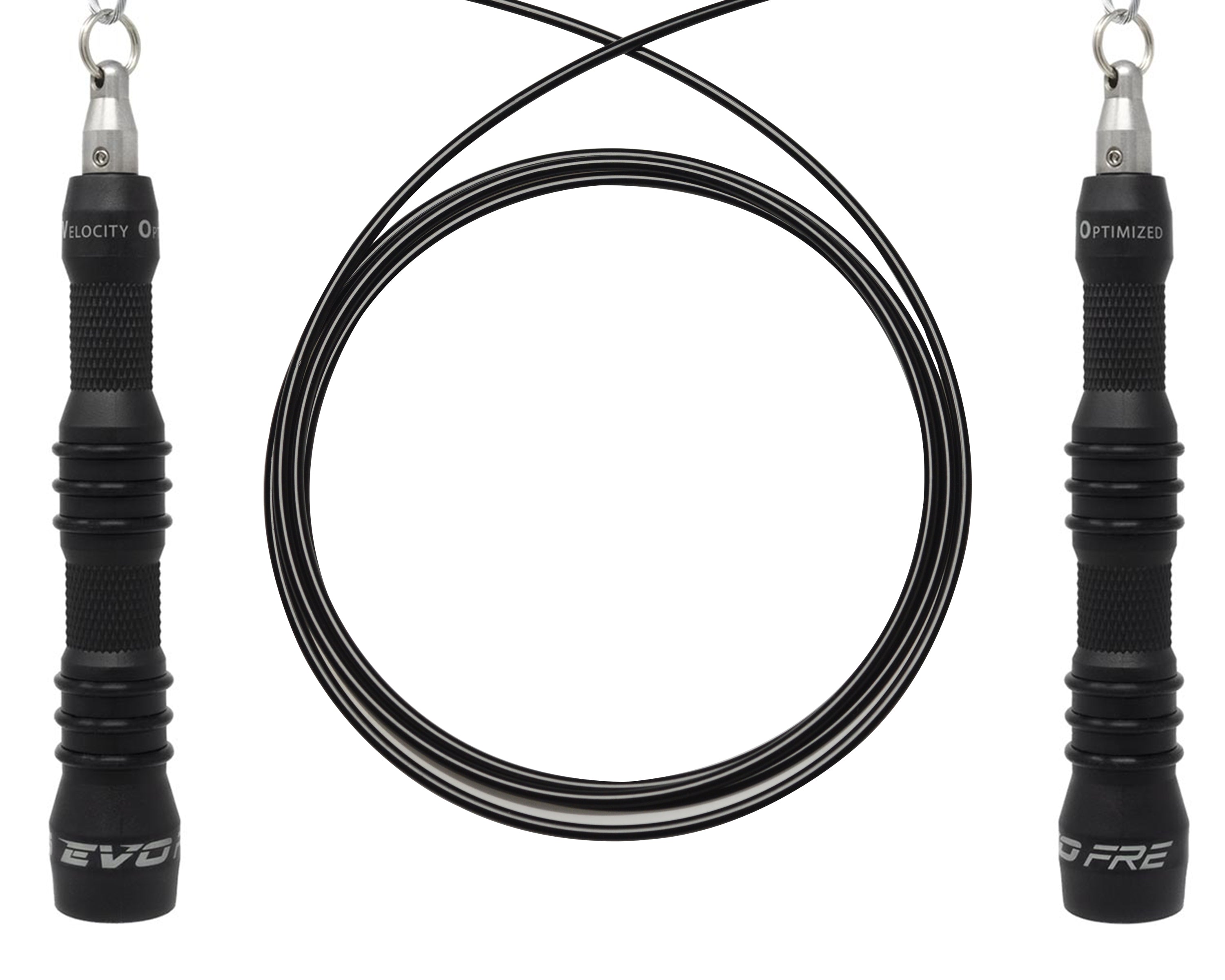 RXSG EVO FRE Speed Jump Rope with Black Hyper Cable