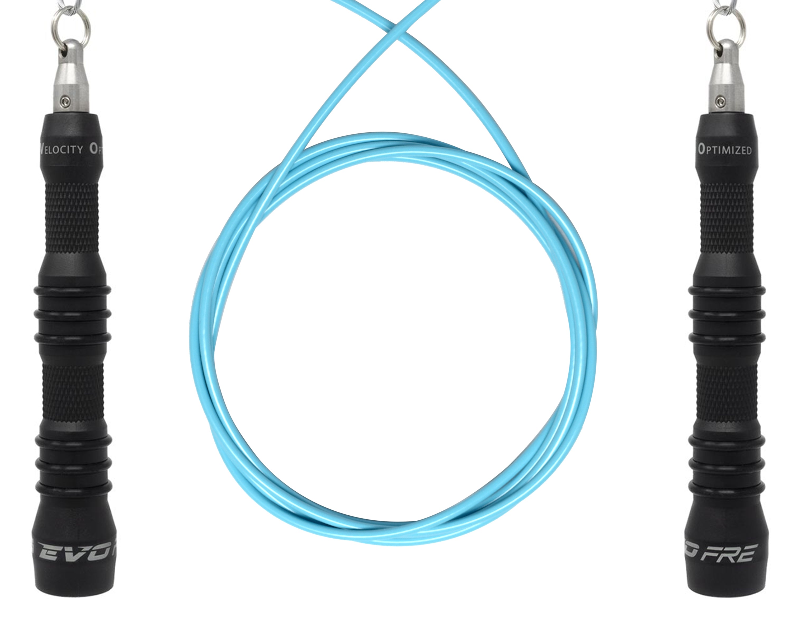 RXSG EVO FRE Speed Jump Rope with Teal Hyper Cable