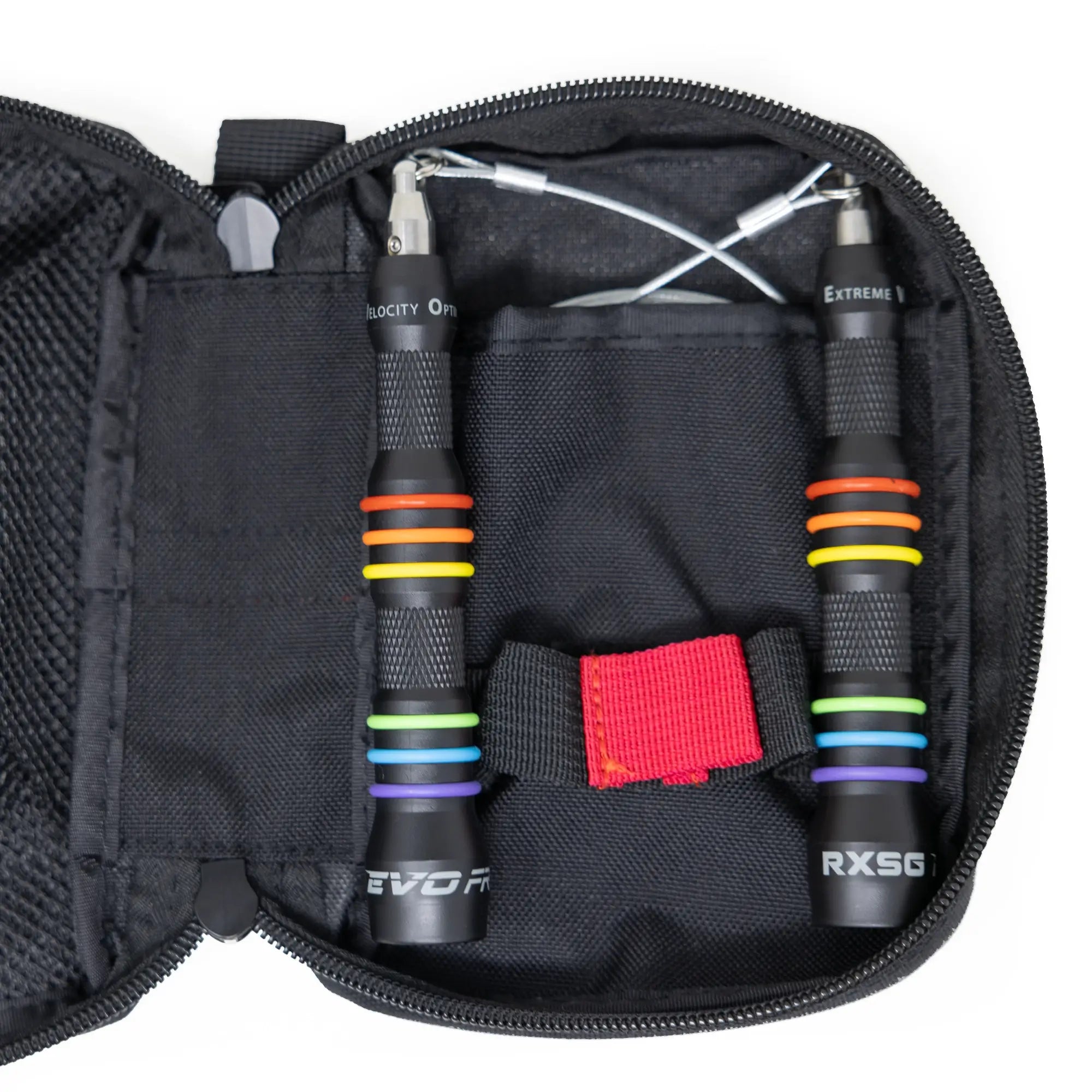 Rx Smart Gear FRE Pride Speed Rope inside case