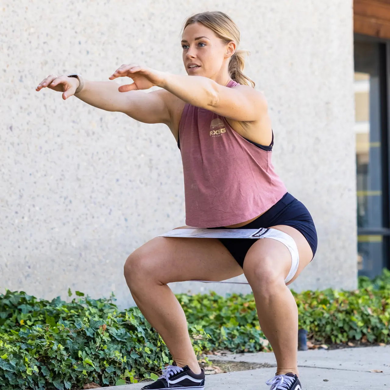 RXSG Booty Bands Bundle in use by athlete
