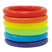 RXSG EVOS and FREVO Traction Bands Rainbow Colors