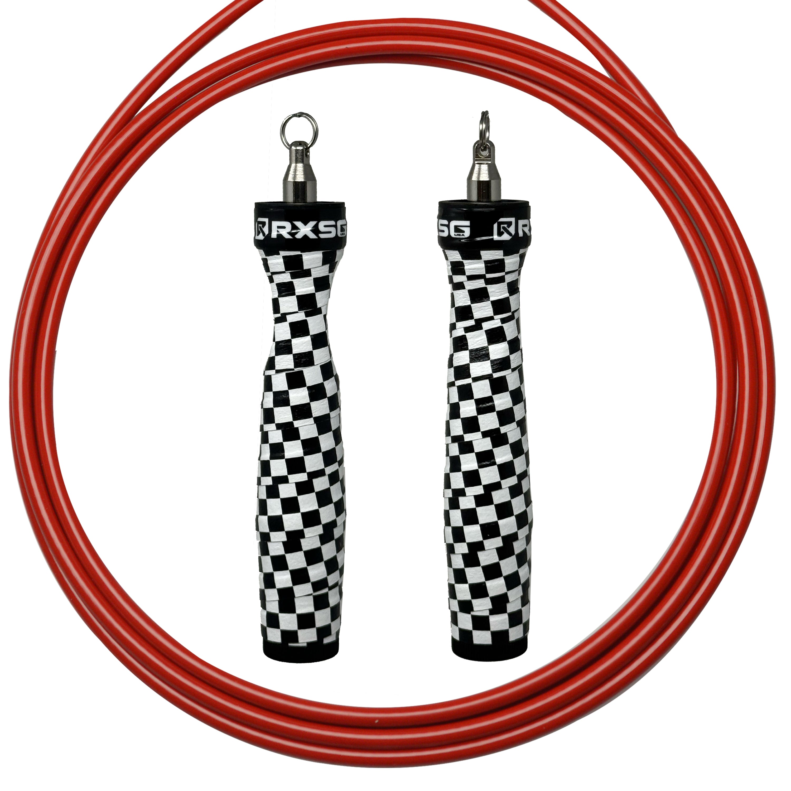 RXSG Rx Jump Rope 2.0 Custom The Finisher with Red Cable
