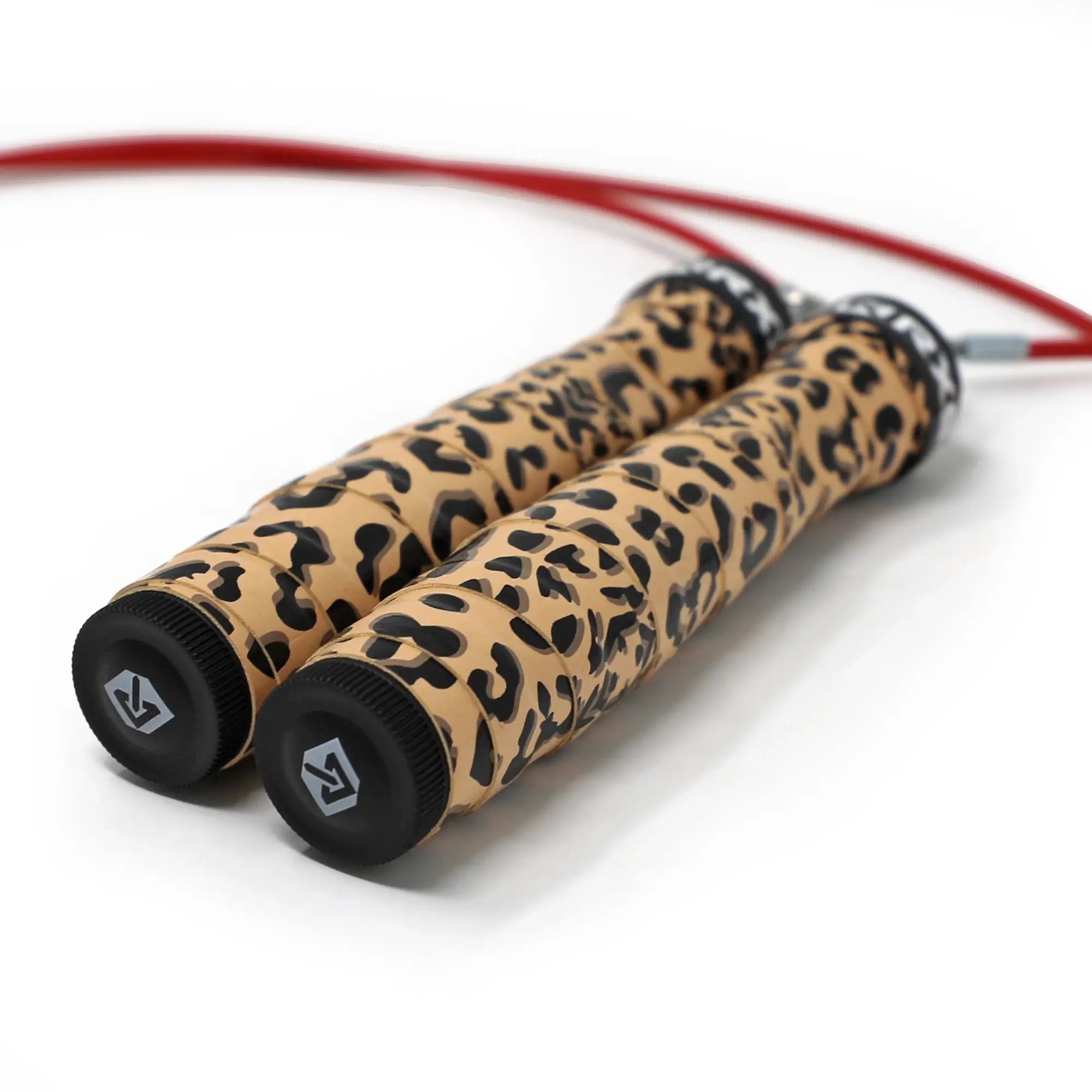 Rx Jump Rope Savage 2.0 Leopard Print End Cap