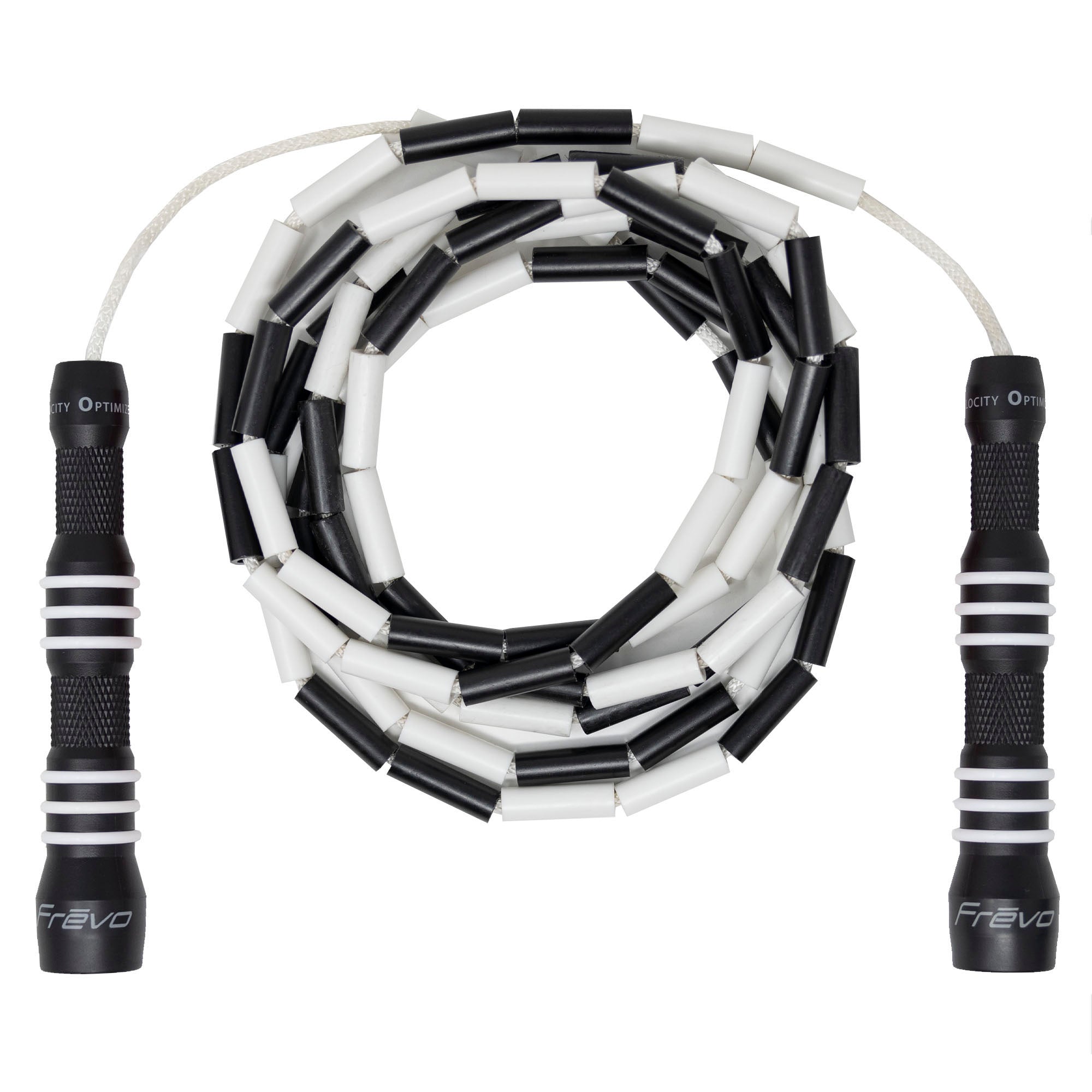 FREVO Freestyle Jump Rope Beaded Rope Setup