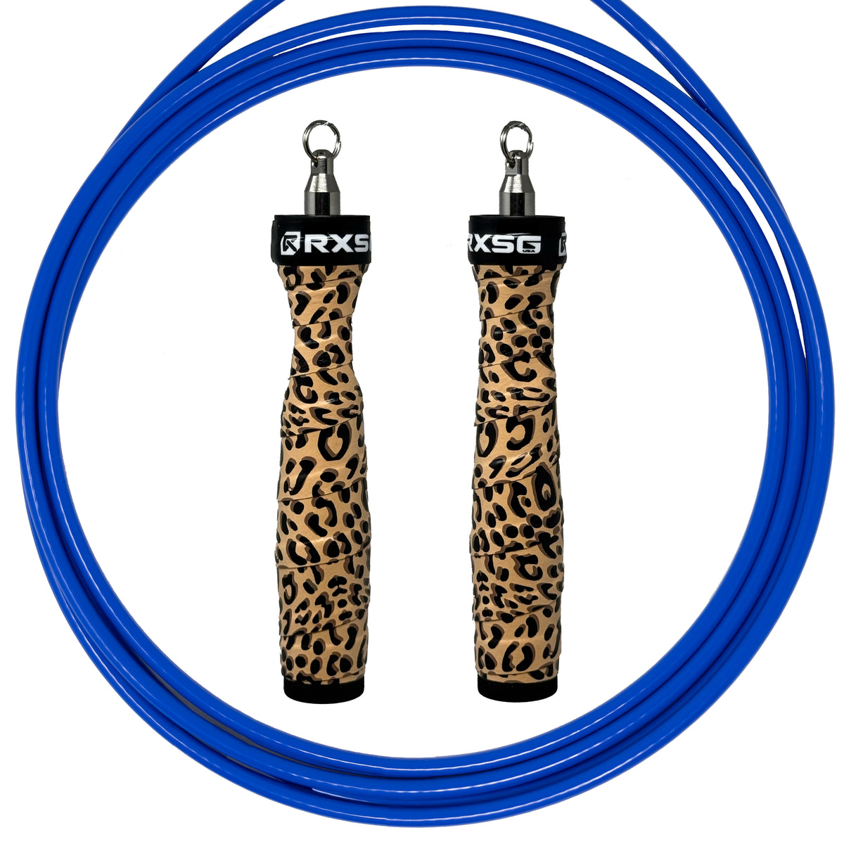 Leopard Print Rx Jump Rope 2.0 with Buff