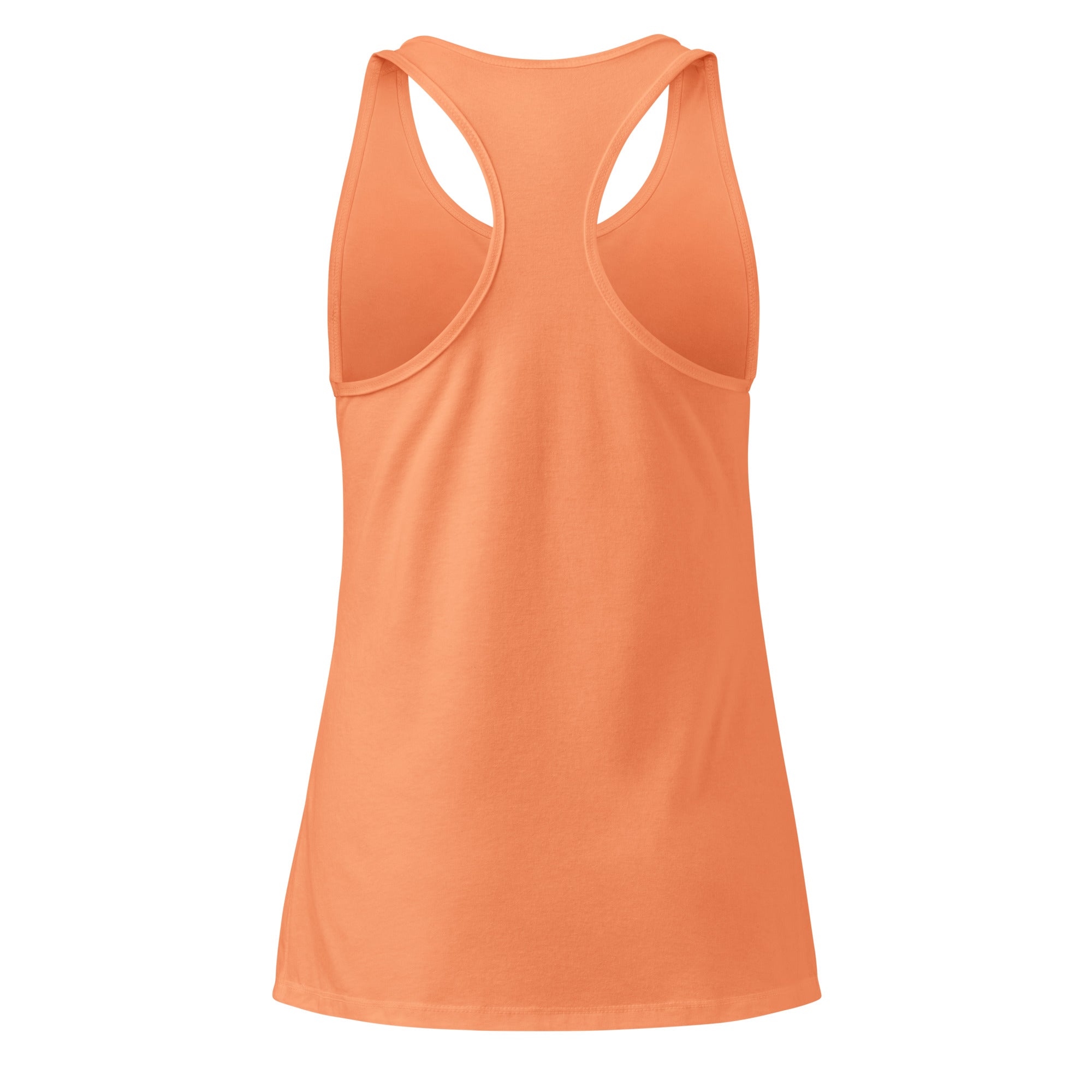 70's Vibes Tank Top Sideview Light Orange