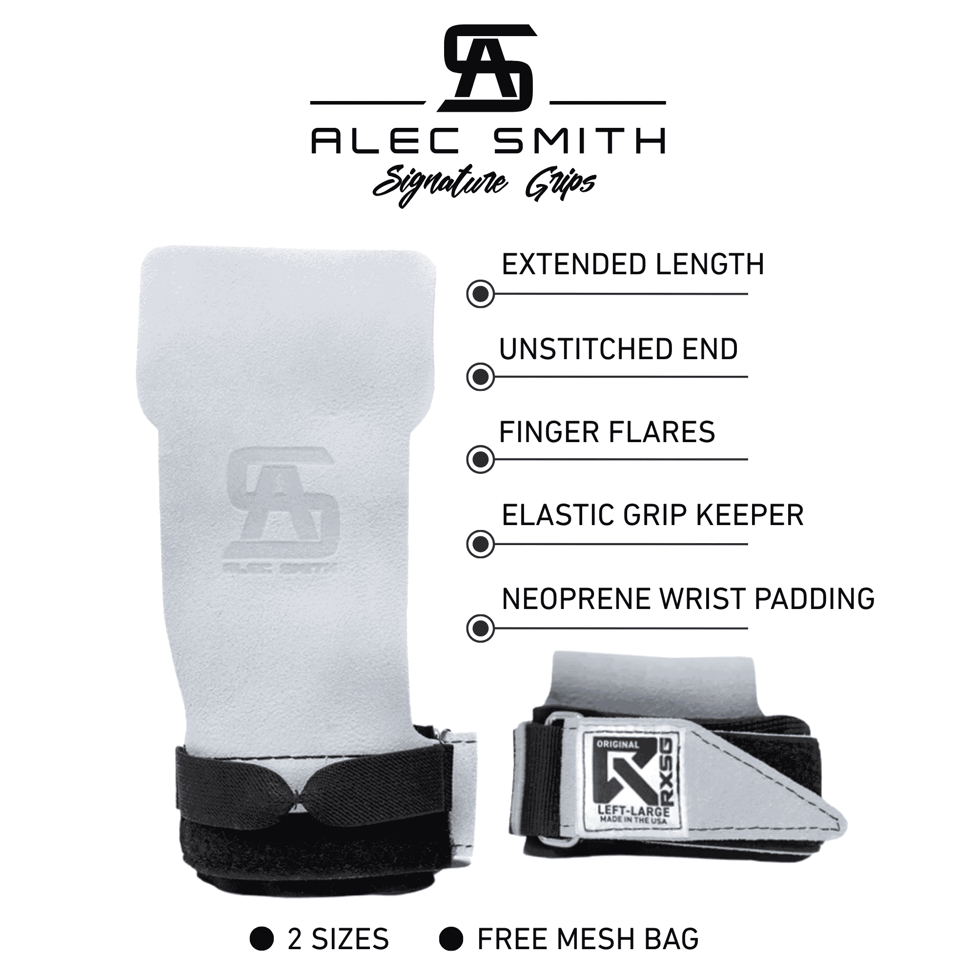 Alec Smith Grips 2.0 Original Grips Features