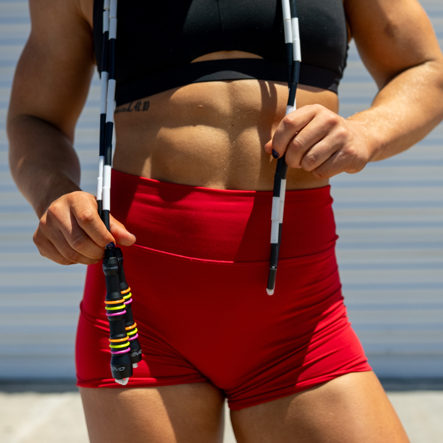 CrossFit Athlete Sydney Smith uses the FREVO_Freestyle_Adjustable_Jump_Rope