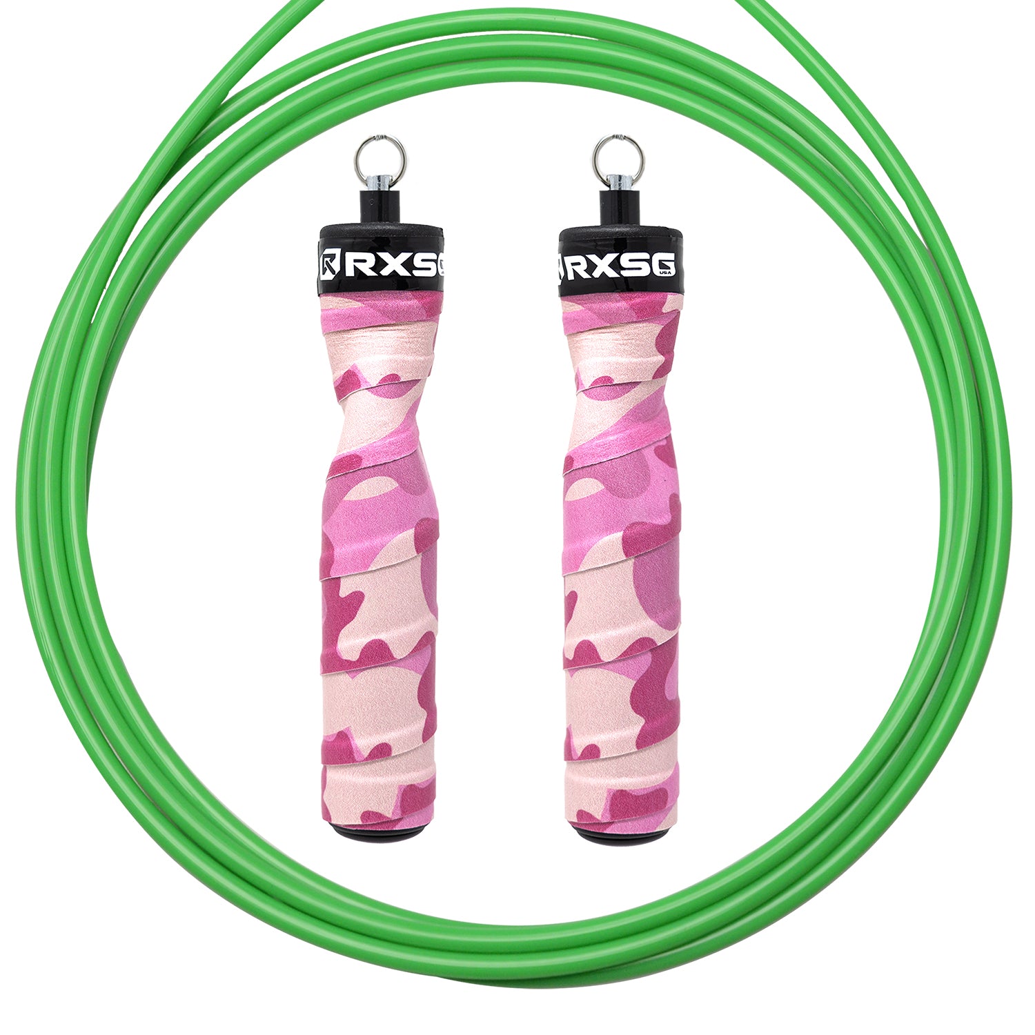 Rx Smart Gear CustomFit GI Jane Jump Rope Green Cable