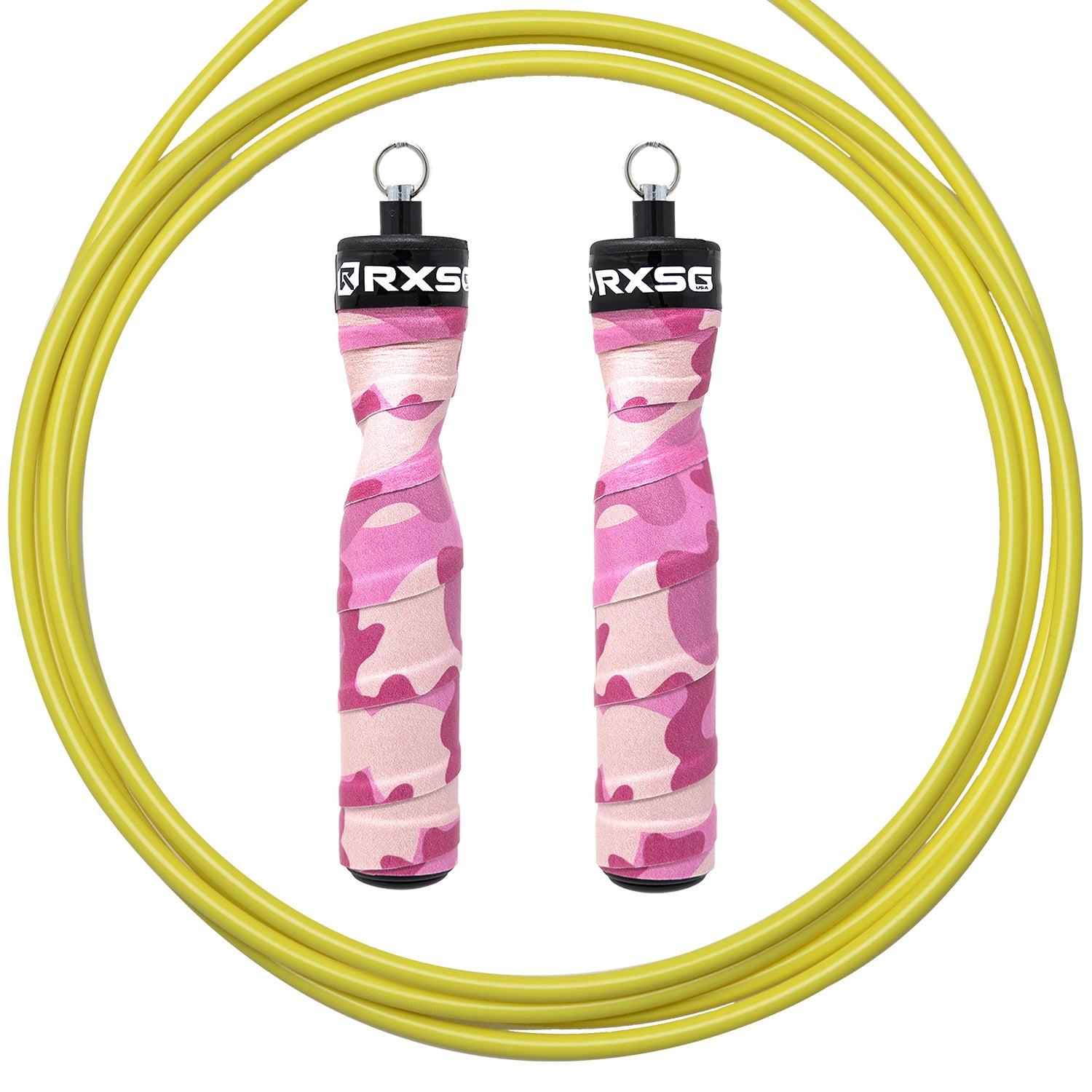 Rx Smart Gear CustomFit GI Jane Jump Rope Yellow Cable