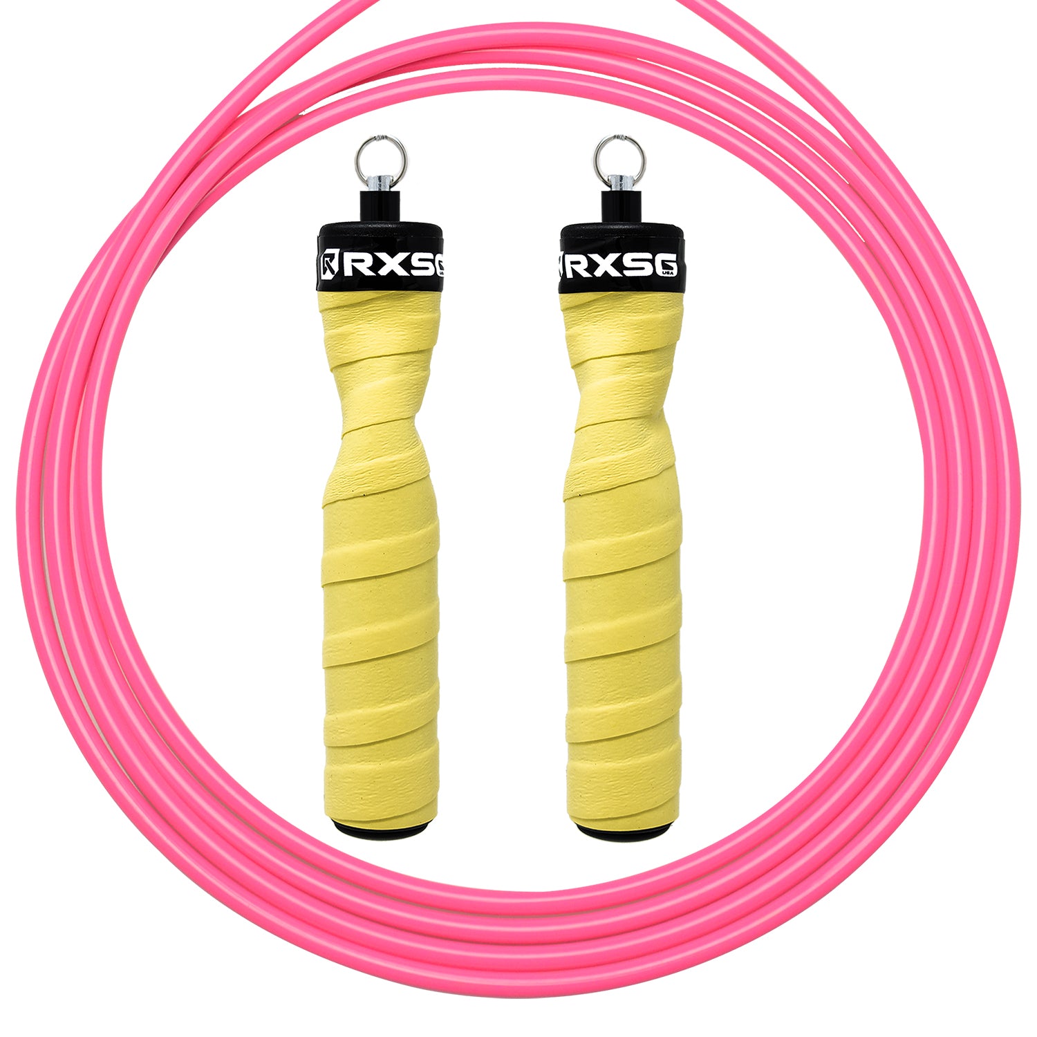 RXSG CustomFit Lazer Lemon Jump Rope Pink Cable