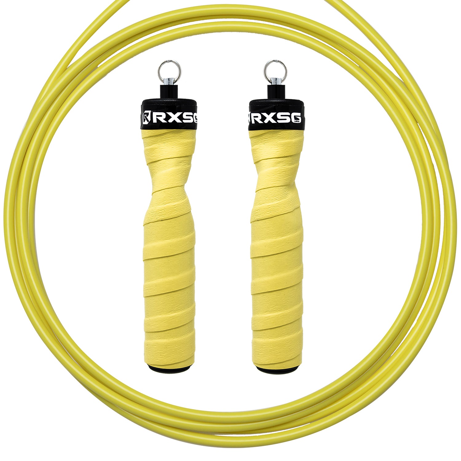 RXSG CustomFit Lazer Lemon Jump Rope Yellow Cable