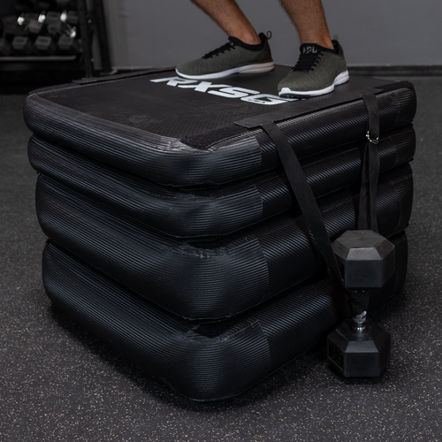 RXSG Air Jumping Box at a gym in use