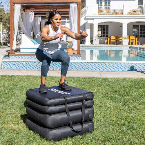 RXSG Air Jumping Box in use by athlete outdoors 