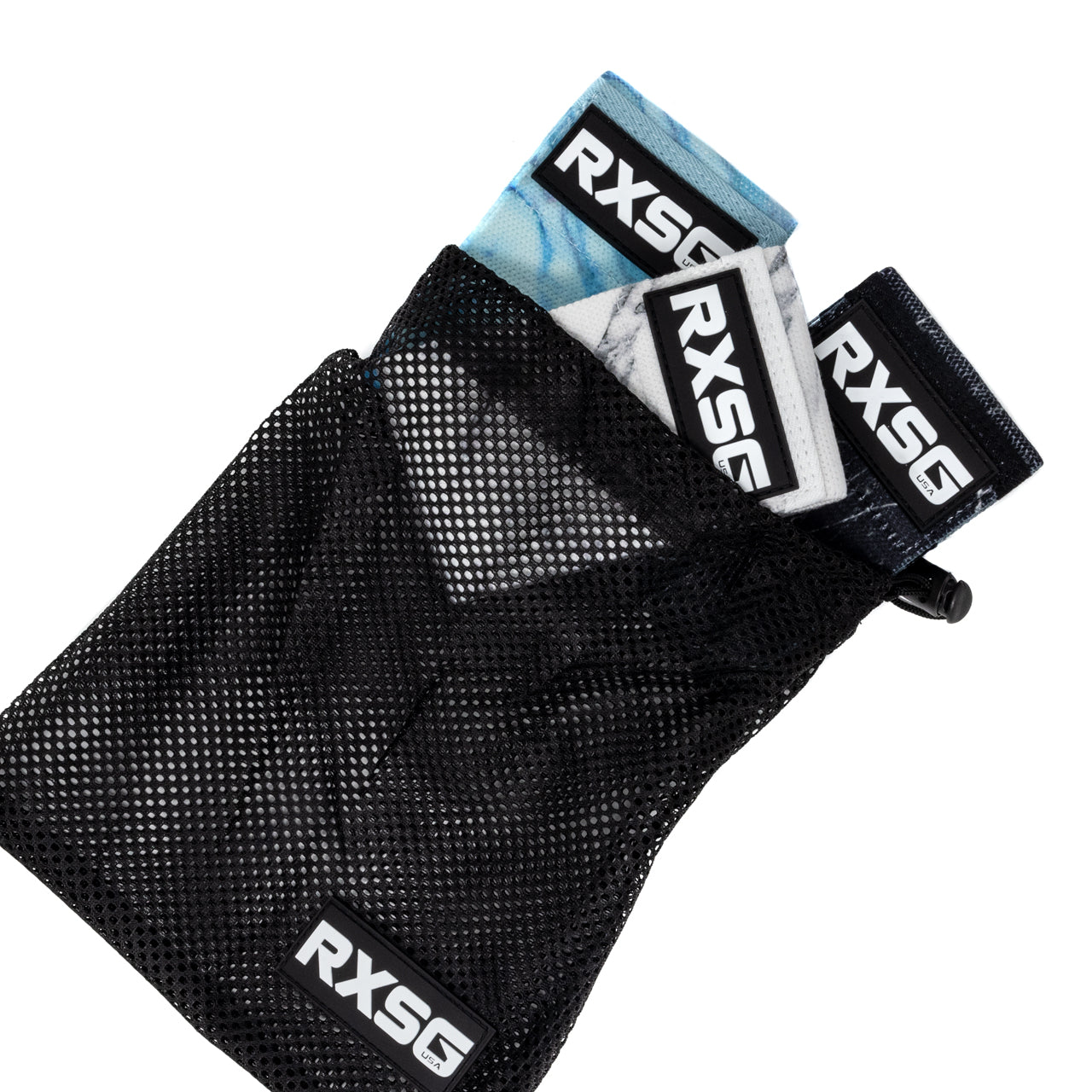 RXSG Booty Bands Bundle inside Mesh Bag