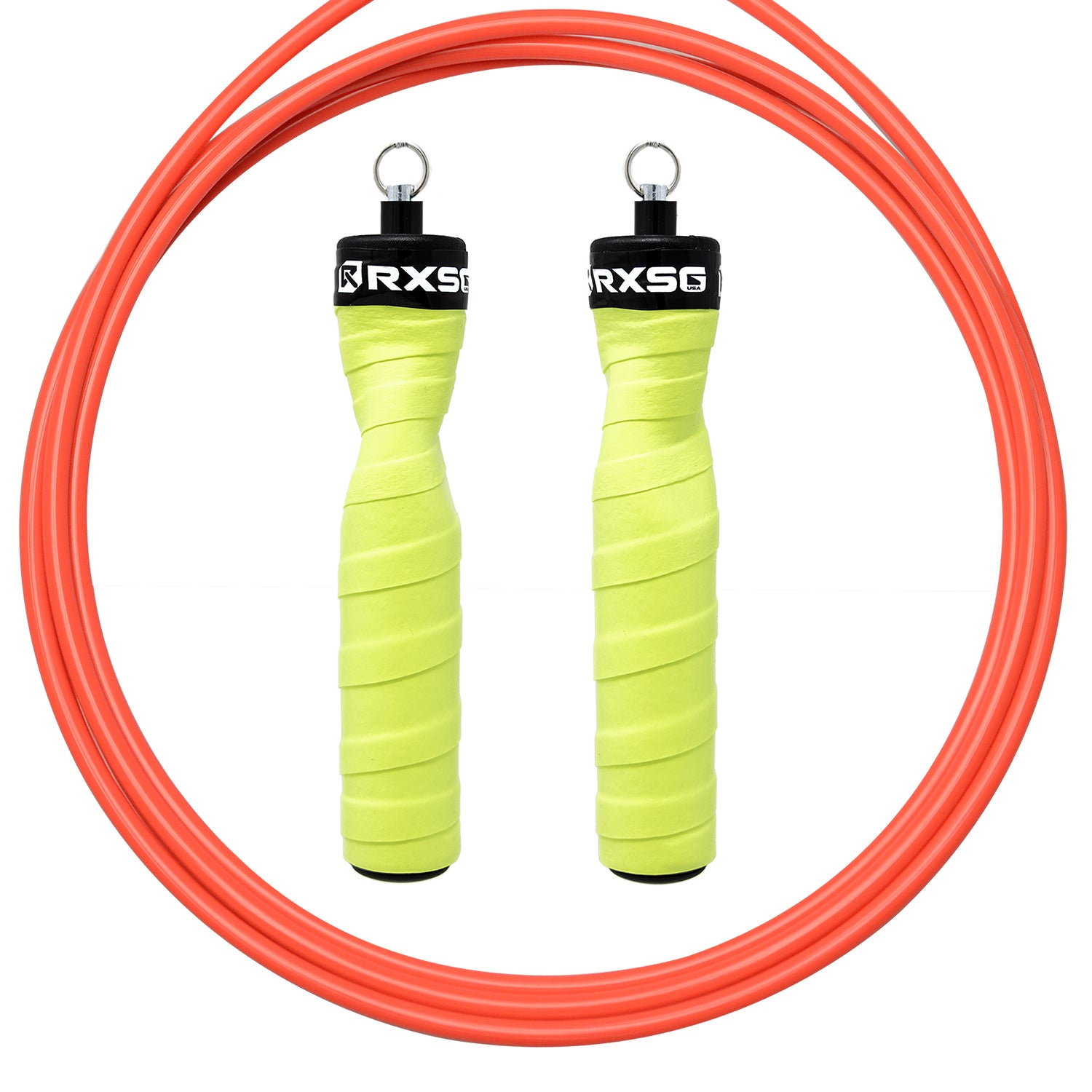 RXSG_CustomFit_Limelight_Jump_Rope with Orange Buff Cable