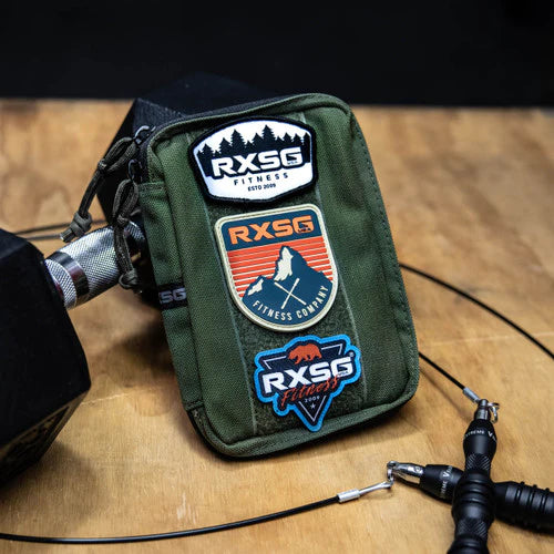 RXSG Patches on Jump Rope Carry Case 