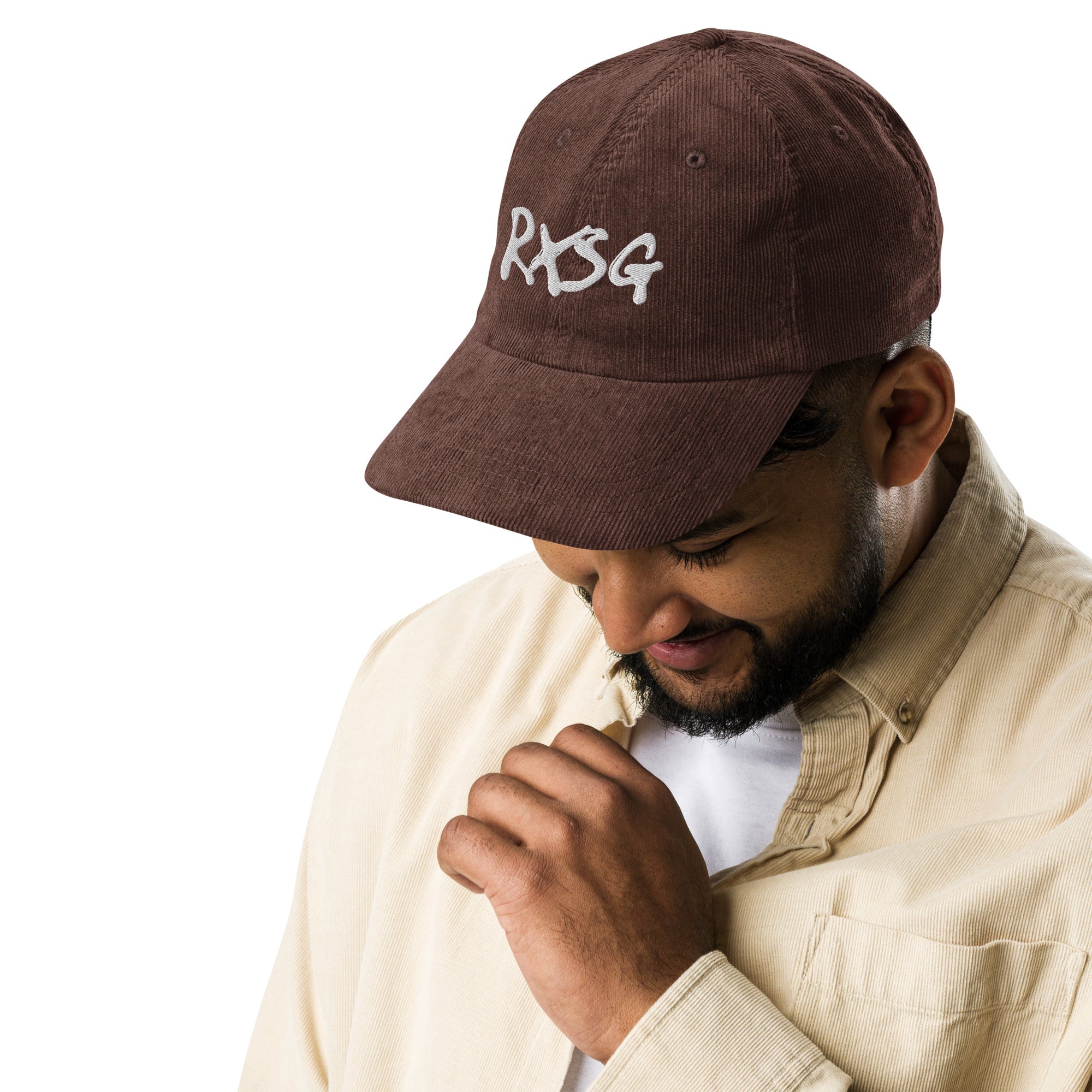 RXSG vintage-corduroy-cap-brown-front-6a4e8094c0375