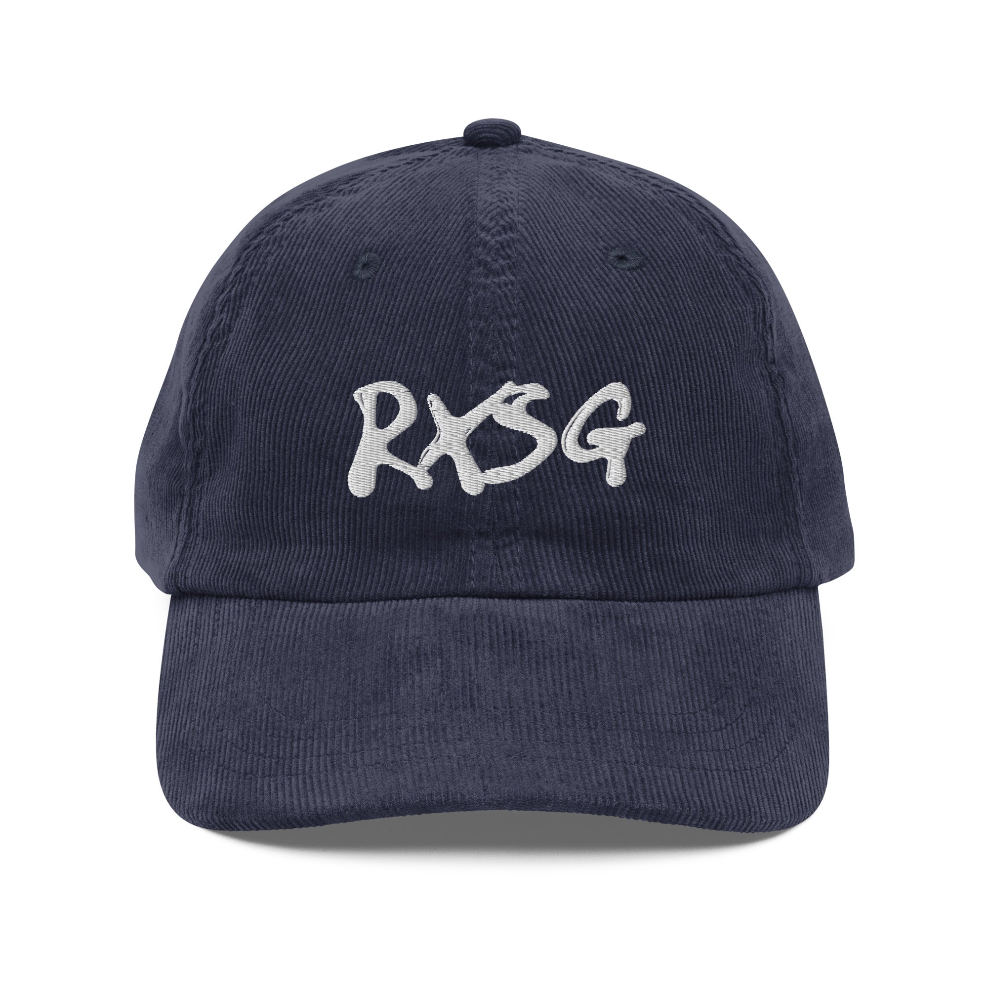RXSG vintage-corduroy-cap-navy-front