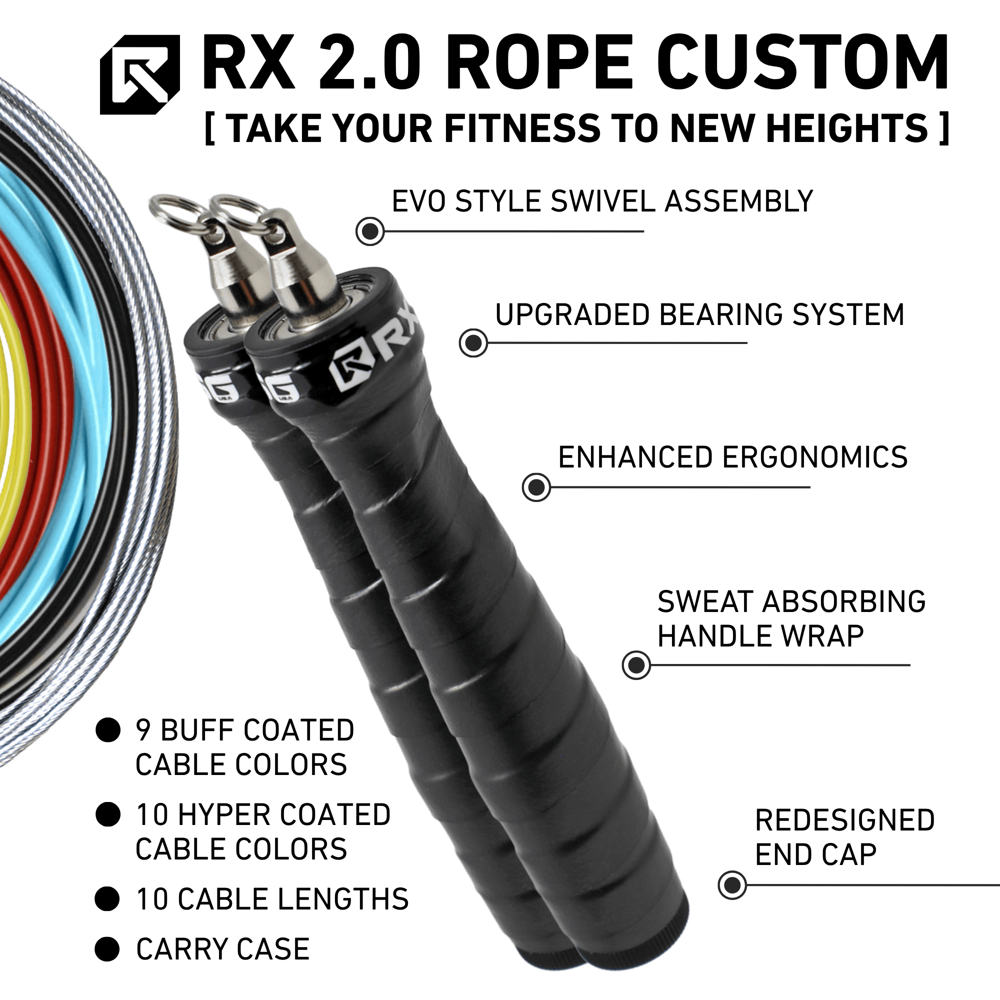 Limelight Rx Jump Rope 2.0 with Buff