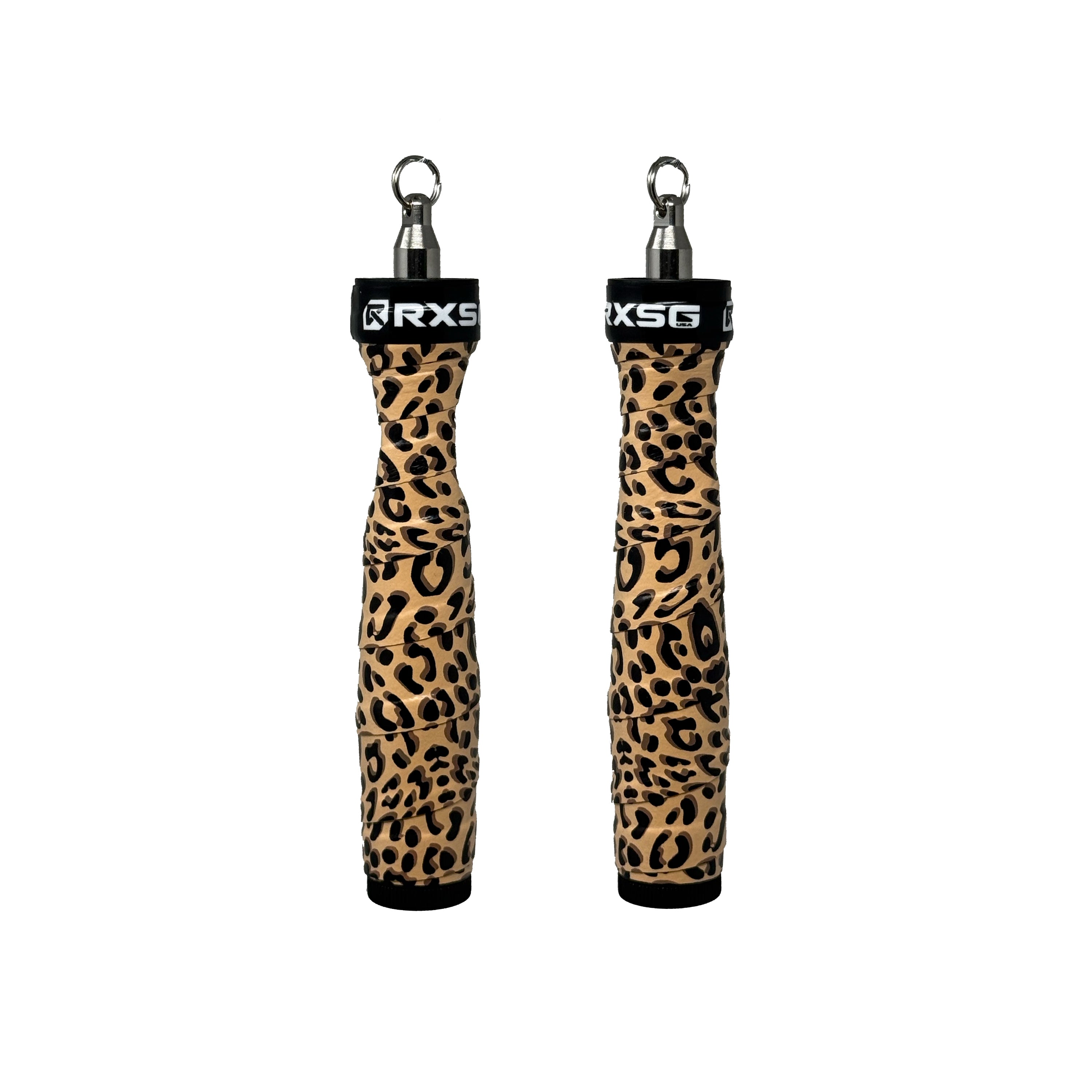 Rx Jump Rope 2.0 Custom Handles Leopard Print