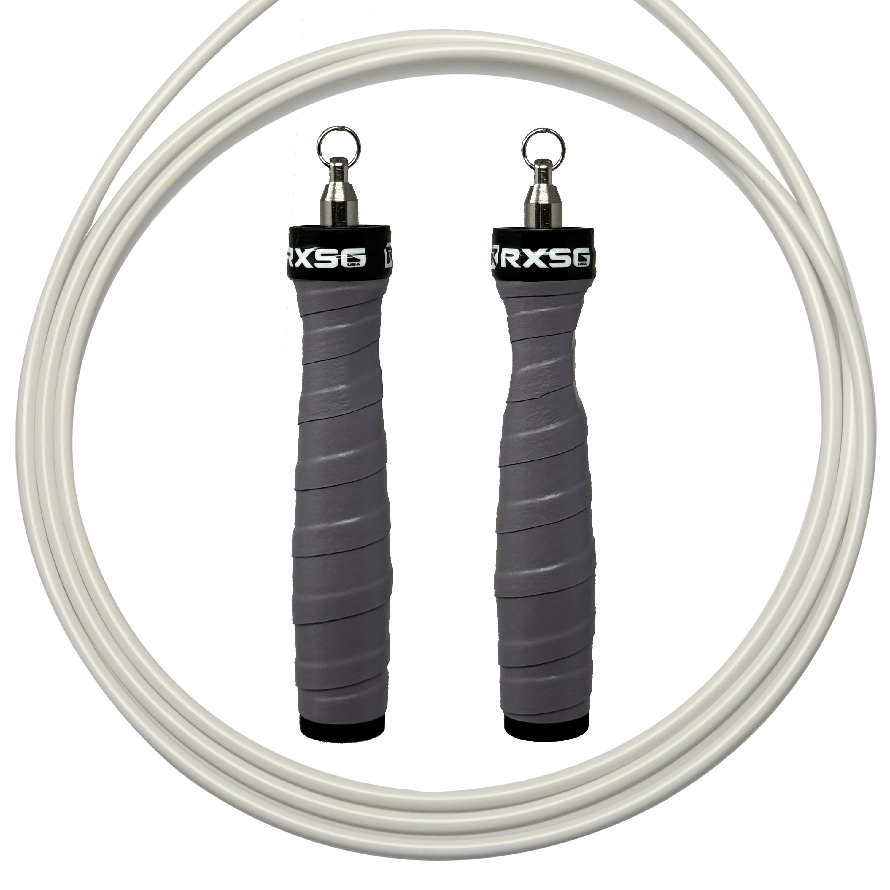 Rx_Jump_Rope_2.0_Gauntlet Gray_Handles_and_White Cable