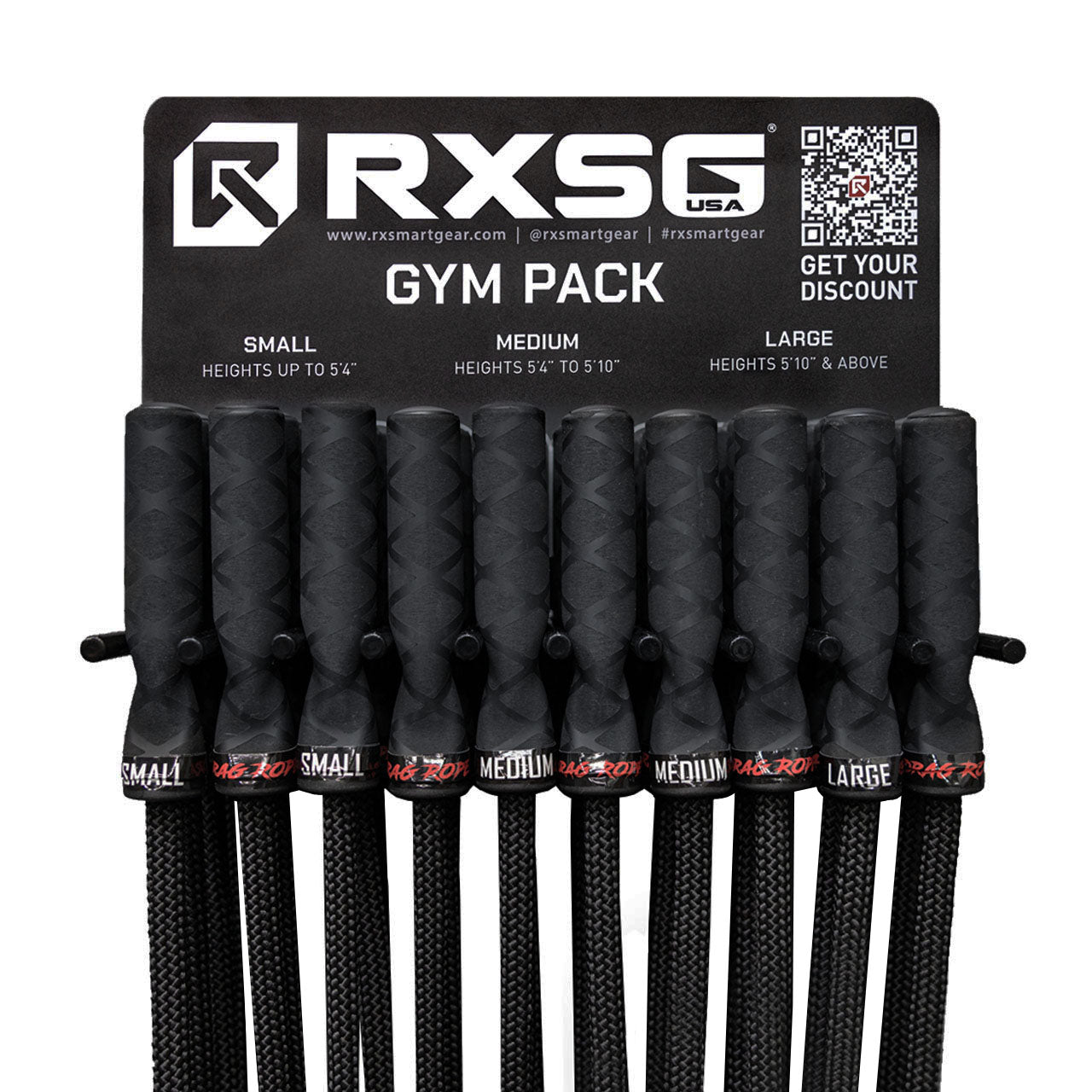 Rx Smart Gear Drag Rope Gym Package