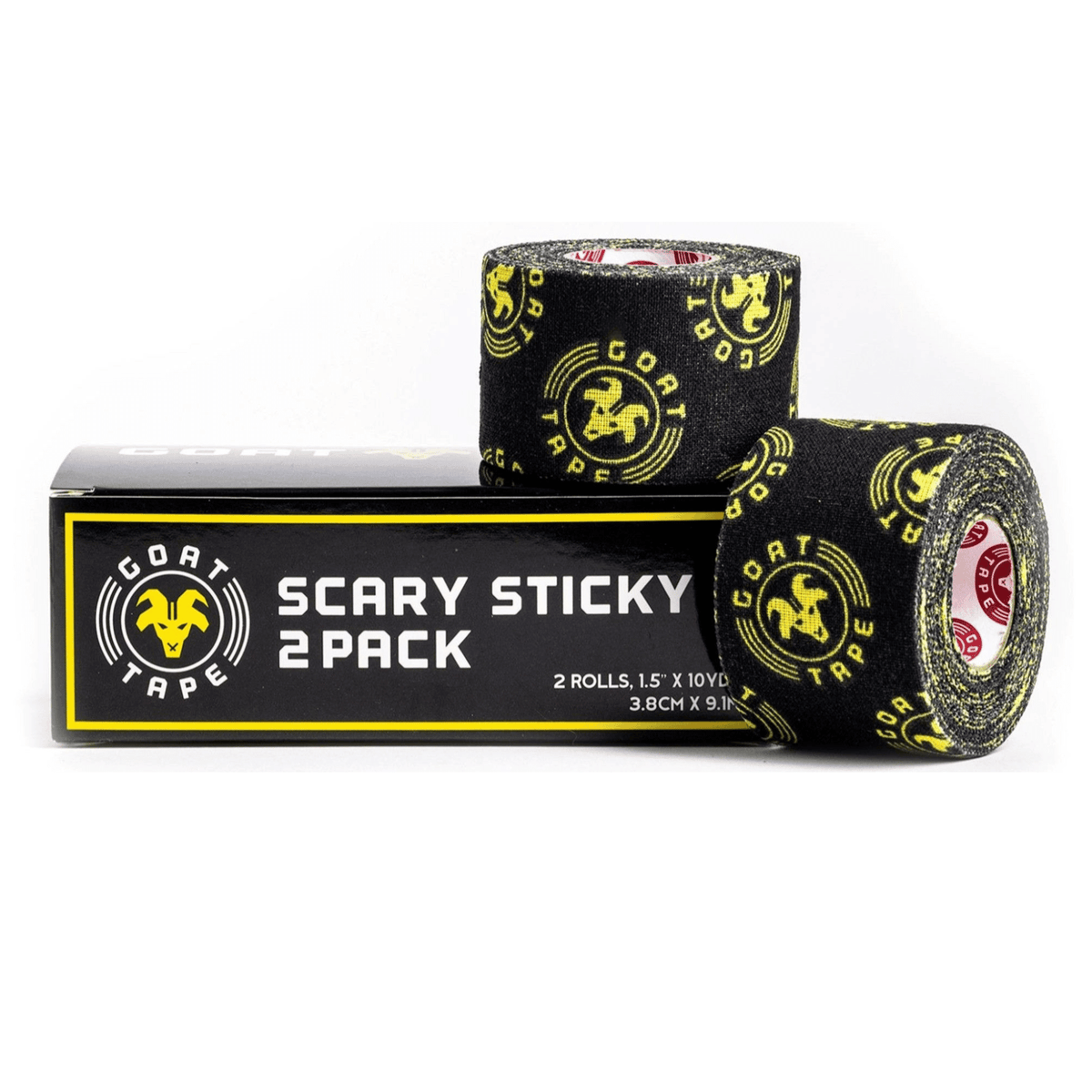 Rx_Smart_Gear_Scary_Sticky_Goat_Tape_Roll_Black_and_Yellow_2 Pack