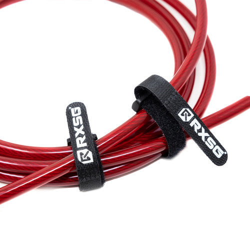 Rx Smart Gear jump Rope ties on Heavy Rope Cable