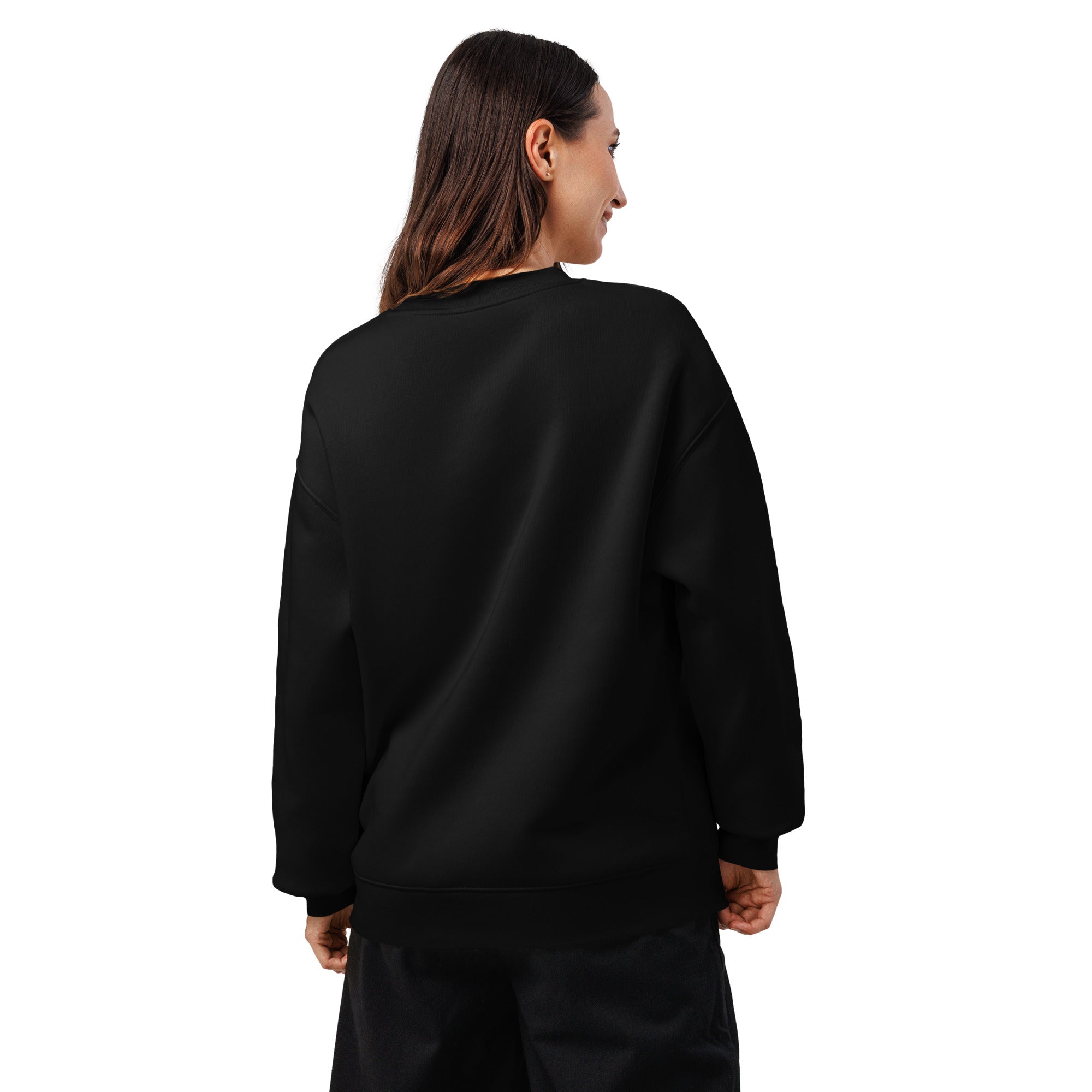 RXSG Vintage Crew Neck Sweatshirt Back on Model