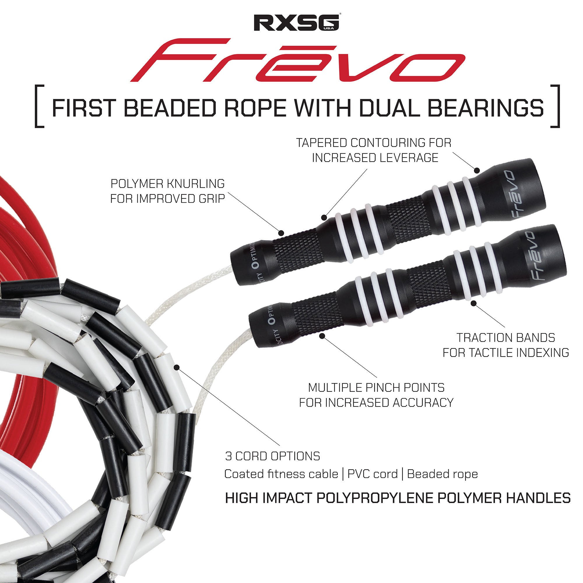 FREVO Freestyle Jump Rope all parts Features